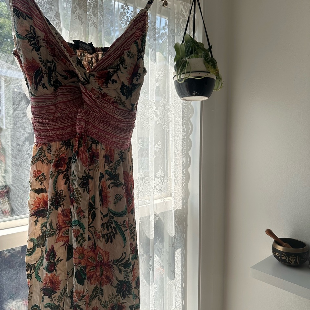 Floral boho dress 🌸